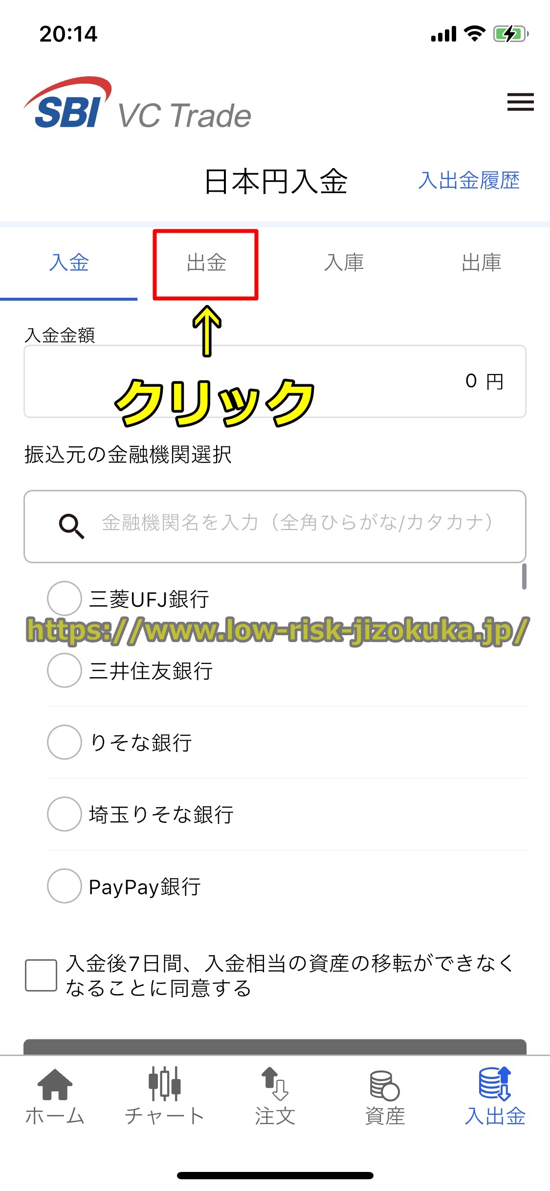 SBIVCトレード